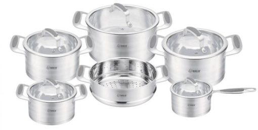 BỘ NỒI INOX 6 MÓN ARBER AN07I - 1