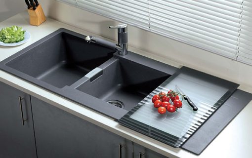 CHẬU ĐÁ HAFELE HS19-GED2S80 MÀU BLACK 570.35.370 - 11