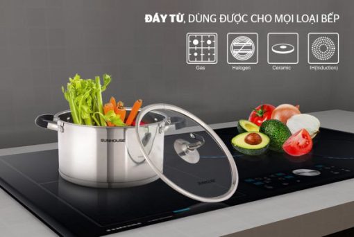 Nồi inox 5 đáy Sunhouse SHG24326 - 7