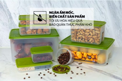 Hộp bảo quản thực phẩm khô BioZone 400ml - 9