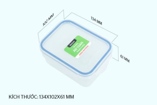 Bộ 4 hộp bảo quản thực phẩm Biozone tặng dao KB-CO4P04E - 17
