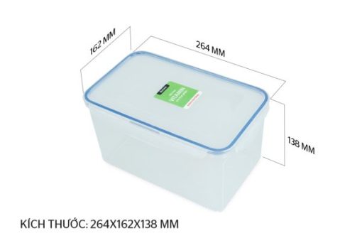 Bộ 4 hộp bảo quản thực phẩm Biozone tặng dao KB-CO4P04E - 19