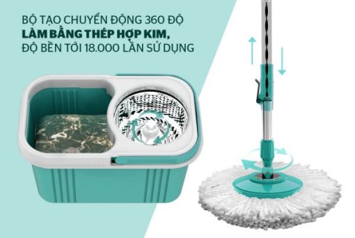 BỘ LAU NHÀ XOAY 360 ĐỘ SUNHOUSE KS-CL330S - 5