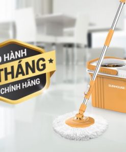 BỘ LAU NHÀ XOAY 360 ĐỘ SUNHOUSE KS-CL350PO - 20 BỘ LAU NHÀ XOAY 360 ĐỘ SUNHOUSE KS-CL350PO - 19