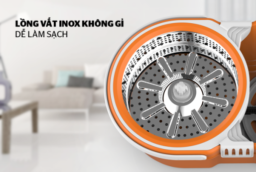 BỘ LAU NHÀ XOAY 360 ĐỘ SUNHOUSE THẾ HỆ MỚI KS-CL260PO - 15