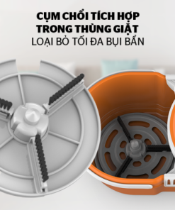 BỘ LAU NHÀ XOAY 360 ĐỘ SUNHOUSE THẾ HỆ MỚI KS-CL260PO - 22 BỘ LAU NHÀ XOAY 360 ĐỘ SUNHOUSE THẾ HỆ MỚI KS-CL260PO - 21