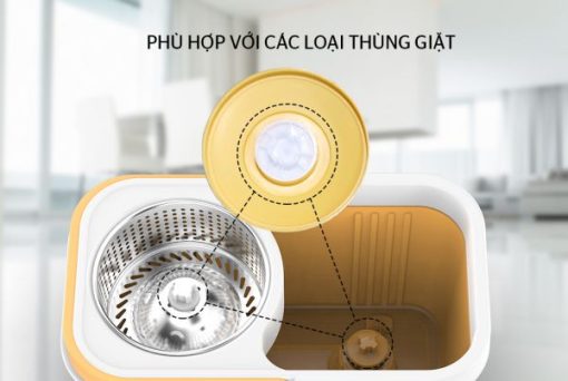 BỘ LAU NHÀ XOAY 360 ĐỘ SUNHOUSE KS-CL350PO - 11
