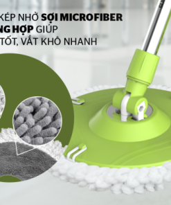 BỘ LAU NHÀ XOAY 360 ĐỘ SUNHOUSE THẾ HỆ MỚI KS-CL260PG - 22 BỘ LAU NHÀ XOAY 360 ĐỘ SUNHOUSE THẾ HỆ MỚI KS-CL260PG - 21