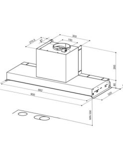 MAÁY HÚT MÙI ÂM TRẦN DUDOFF AVA - 9