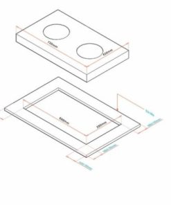 Bếp gas Âm ARBER AB730B - 5
