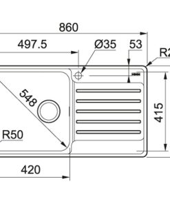 FRANKE | Chậu rửa BCX 611-86 (101.0438.085) - 14 FRANKE | Chậu rửa BCX 611-86 (101.0438.085) - 13