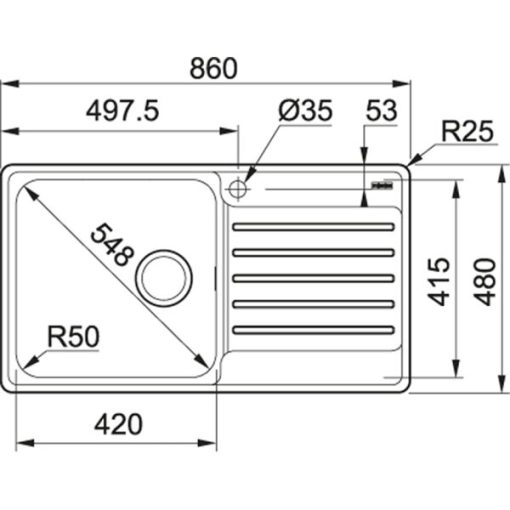 FRANKE | Chậu rửa BCX 611-86 (101.0438.085) - 7