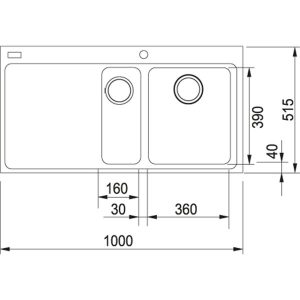 FRANKE | Chậu rửa đá MTG 651 GRAPHITE - 13