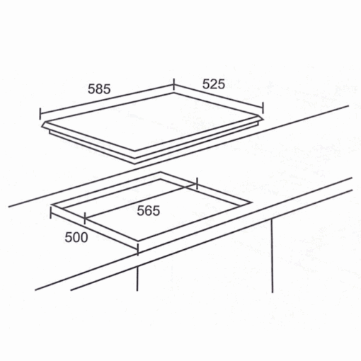BẾP BA TỪ ARBER AB334S - 3