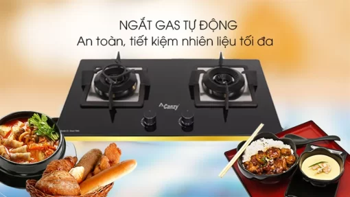 Bếp gas âm Canzy CZ Smart 788G