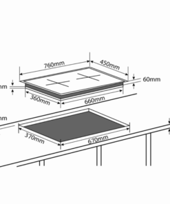 Bếp từ Chefs EH-DIH888S - 117 Bếp từ Chefs EH-DIH888S - 116