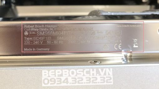 Máy rửa chén độc lập BOSCH SMS68MI04E|Serie 6 - 13