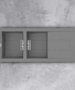 Chậu đá Malloca SMART K500 / Màu xám / Phủ nano kháng khuẩn