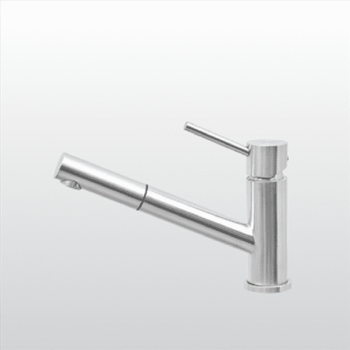 Vòi Rửa Chén Malloca K110-S - Vòi inox 304 có dây rút - 1
