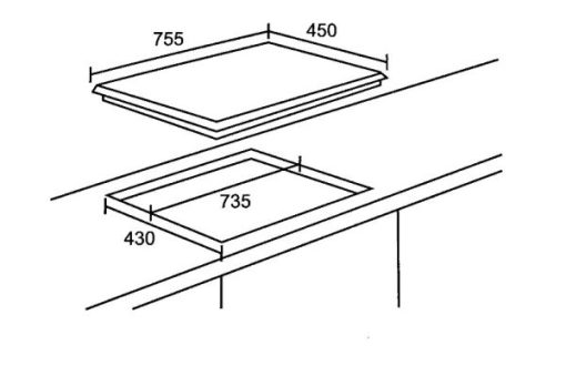 BẾP BA TỪ ARBER AB558 - 3