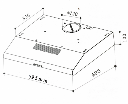 MÁY HÚT MÙI ARBER AB600C - 3