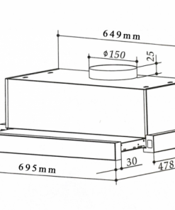 MÁY HÚT MÙI ARBER AB700KC - 5