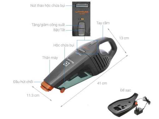 Máy hút bụi Electrolux ZB6214IGM - 3