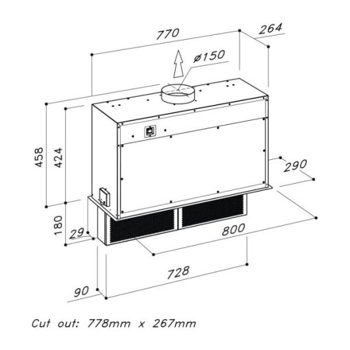 MÁY HÚT MÙI ÂM TRẦN DUDOFF CETO - 5