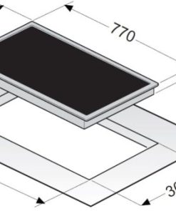 BẾP ĐIỆN 3 VÙNG NẤU DUDOFF CELADON F3B - 9