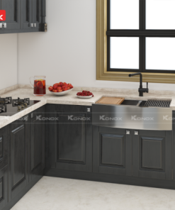 Apron sink KN8450DASiphon, thớt gỗ, roll mat KONOX - 22 Apron sink KN8450DASiphon, thớt gỗ, roll mat KONOX - 21