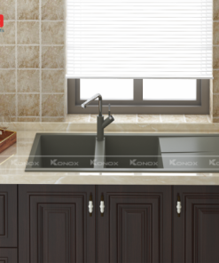 VÒI RỬA BÁT RÚT DÂY KONOX ARTAN GREY - 28 VÒI RỬA BÁT RÚT DÂY KONOX ARTAN GREY - 27