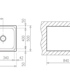 Chậu Rửa Inox Teka CLASSIC 2B 86 10119021 nhập khẩu TÂY BAN NHA - 6 Chậu Rửa Inox Teka CLASSIC 2B 86 10119021 nhập khẩu TÂY BAN NHA - 5