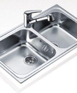 Chậu Rửa Inox Teka CLASSIC 2B 86 10119021 nhập khẩu TÂY BAN NHA