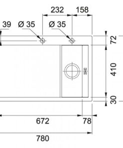 FRANKE | Chậu rửa Inox CLV 210 BK (127.0306.327) - 10 FRANKE | Chậu rửa Inox CLV 210 BK (127.0306.327) - 9