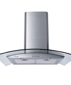 Máy hút mùi hiện đại kính cong Capri CR-608H