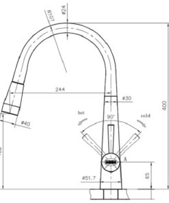 FRANKE | Vòi rửa chén CT 591C (115.0250.792) - 9