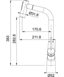 FRANKE | Vòi rửa chén CT 992C (115.0507.230) - 10 FRANKE | Vòi rửa chén CT 992C (115.0507.230) - 9