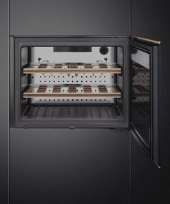 TỦ RƯỢU ÂM SMEG, MÀU ĐEN, 60CM, DOLCE STIL NOVO, MẶT KÍNH, VỊ TRÍ BẢN LỀ: BÊN PHẢI CVI618RWNR2 535.14.381 - 15