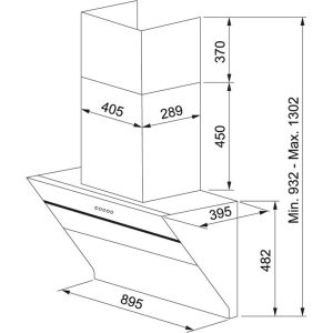 FRANKE | Máy hút mùi áp tường CXW-220-FC921M (330.0539.171) - 13