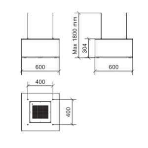 MÁY HÚT MÙI TREO DÂY CÁP DUDOFF DOMINA 60W - 13