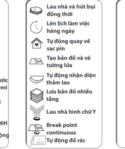 Robot Hút Bụi, Lau Sàn Hubert HB-S68-Plus - 10 Robot Hút Bụi, Lau Sàn Hubert HB-S68-Plus - 9