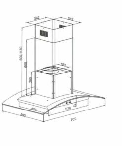 MÁY HÚT MÙI ARBER AB 900EGOLD - 5