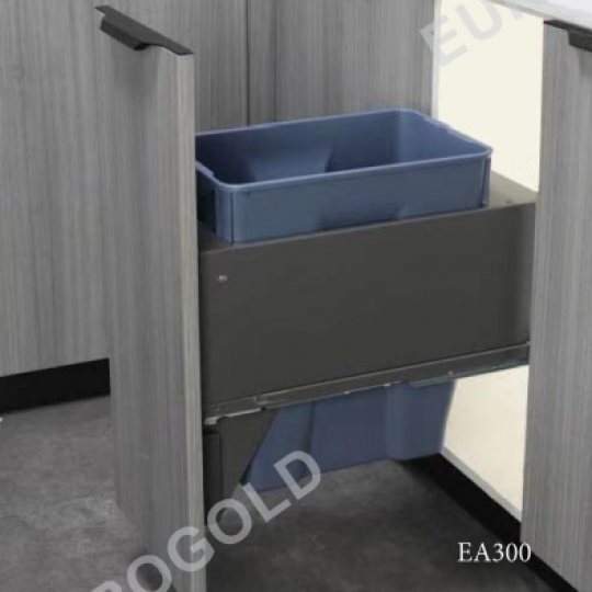 Thùng rác âm tủ giảm chấn cao cấp Eurogold EA300