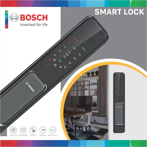Khóa Cửa Vân Tay BOSCH EL600KB - 5