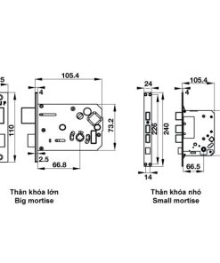 Khóa Điện Tử Hafele El7500-Tc 912.05.716 - 33