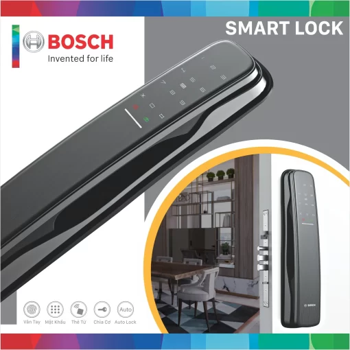Khóa cửa vân tay BOSCH EL800AKB - 5