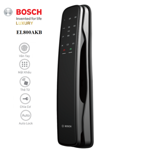 Khóa cửa vân tay BOSCH EL800AKB - 1