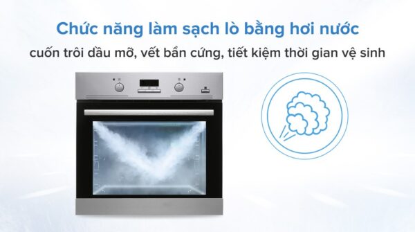 Lò nướng âm tủ ELECTROLUX EOB3434BOX 60cm SteamBake dung tích 72L NHẬP KHẨU Ý Electrolux EOB3434BOX - 33