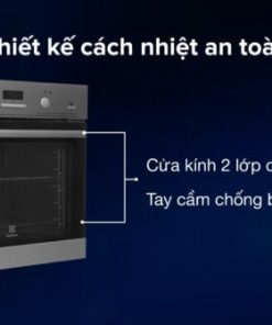 Lò nướng âm tủ ELECTROLUX EOB3434BOX 60cm SteamBake dung tích 72L NHẬP KHẨU Ý Electrolux EOB3434BOX - 37