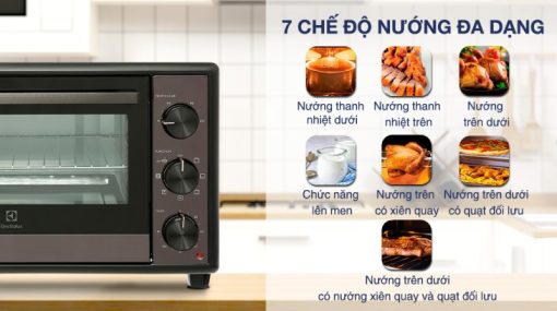 Lò nướng Electrolux EOT3218XG 32 lít - 9